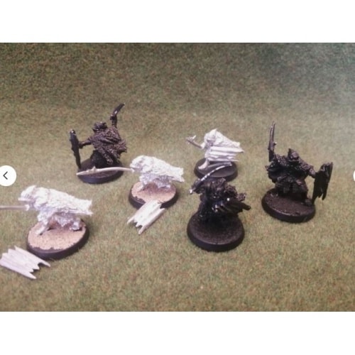 LOTR Warhammer Moria Goblin Blackshields OOP Legacy Metal Warriors b