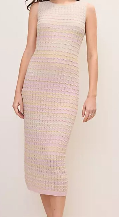 Ombré Crochet Sweater Dress