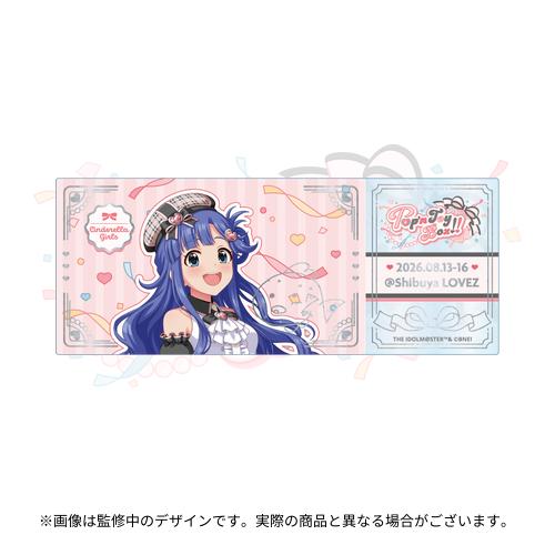 アイドルマスター シンデレラガールズ 公式ホログラムクリアチケット 浅利七海 (Popn ToyBox!! ver.)