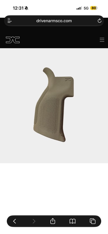 Beavertail Vertical Crossover Grip (VCG-L)