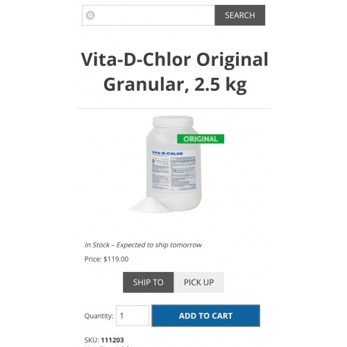 Vita-d-chlor granular