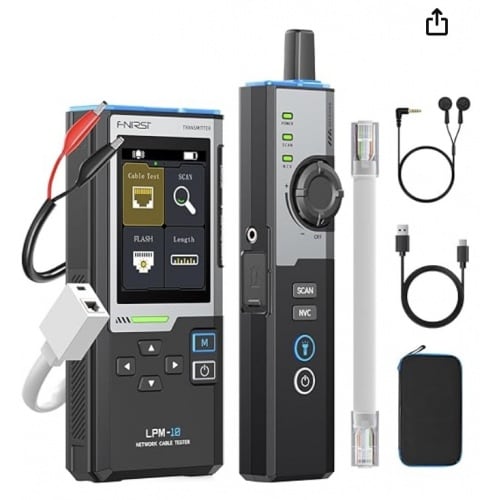 Ethernet Tester, Network Cable Tester Kit