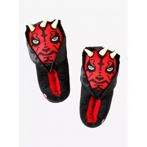 Star Wars Darth Maul 3D Plush Slippers