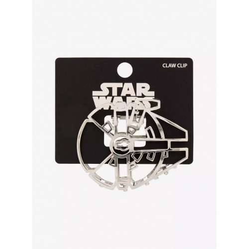 Star Wars Millennium Falcon Line Art Claw Hair Clip