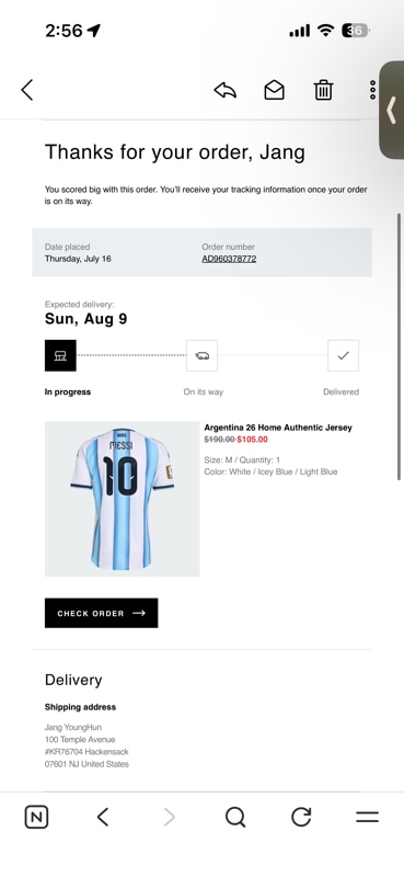 Argentina 26 Home Authentic Jersey