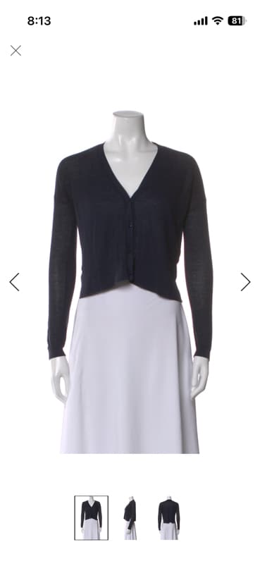 Theory V-Neck Sweater