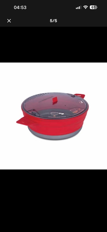New - Sea to Summit X-Pot collapsible cooking pot 4 L