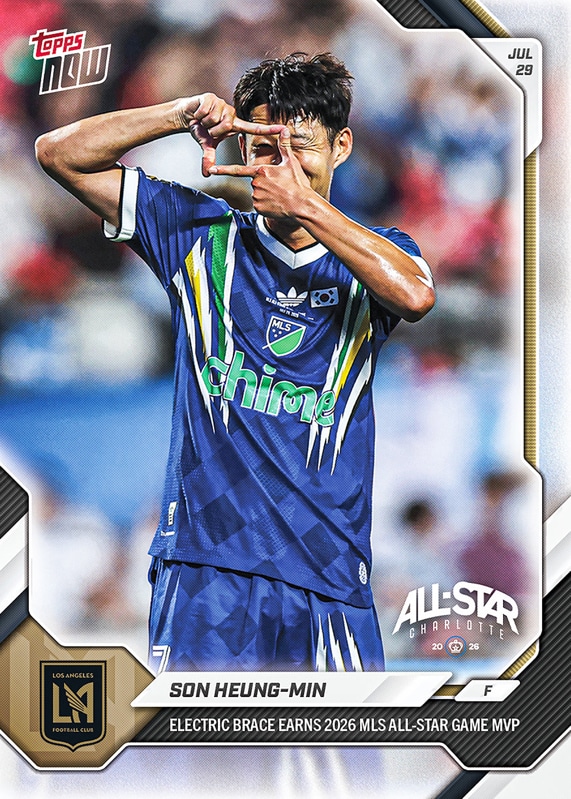 Son Heung-min - 2026 MLS Topps NOW® - Card 59