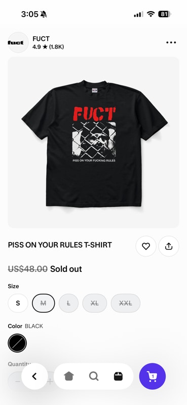 Fuct tee