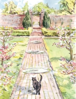 The Cat who Walked by Himself print a4