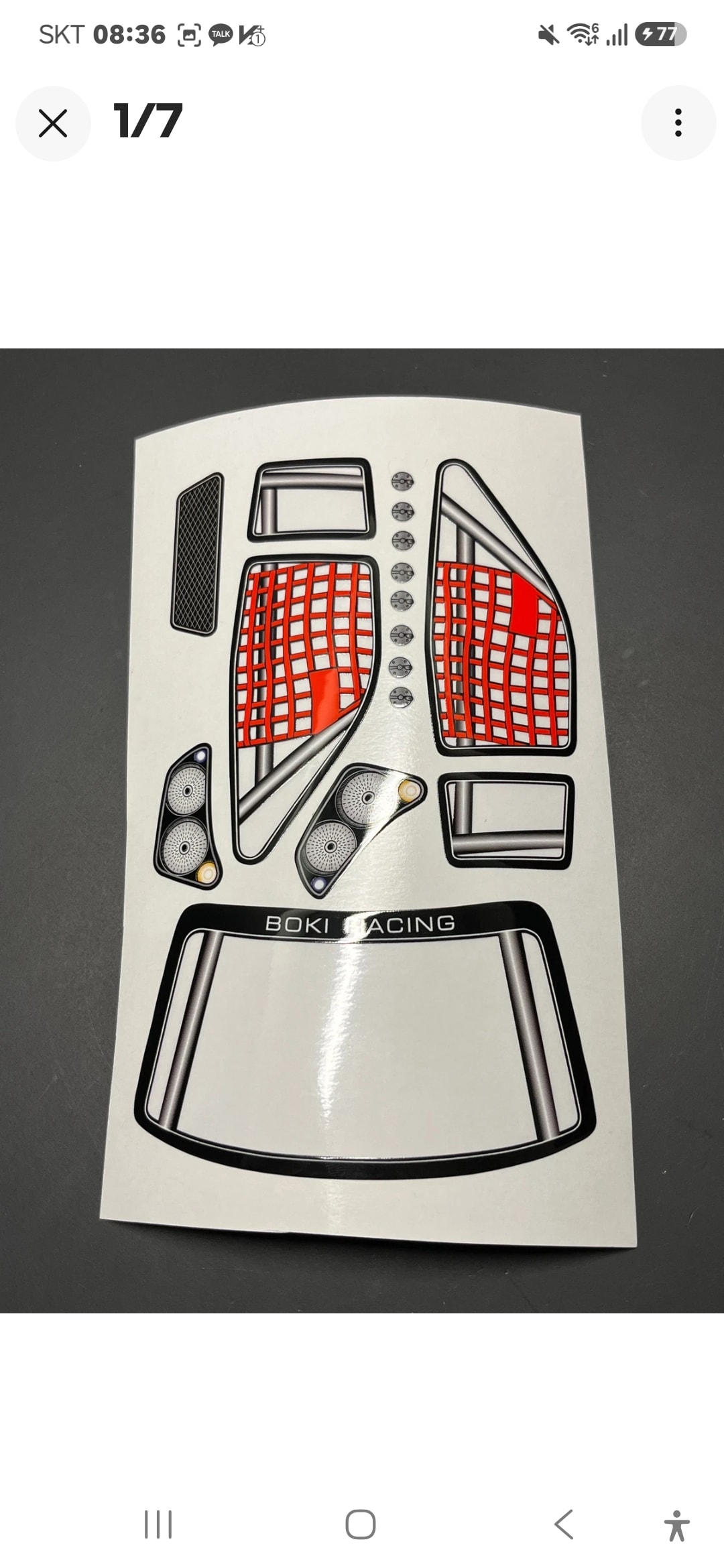 BOKI Racing RC10GT2 GT2 Decals