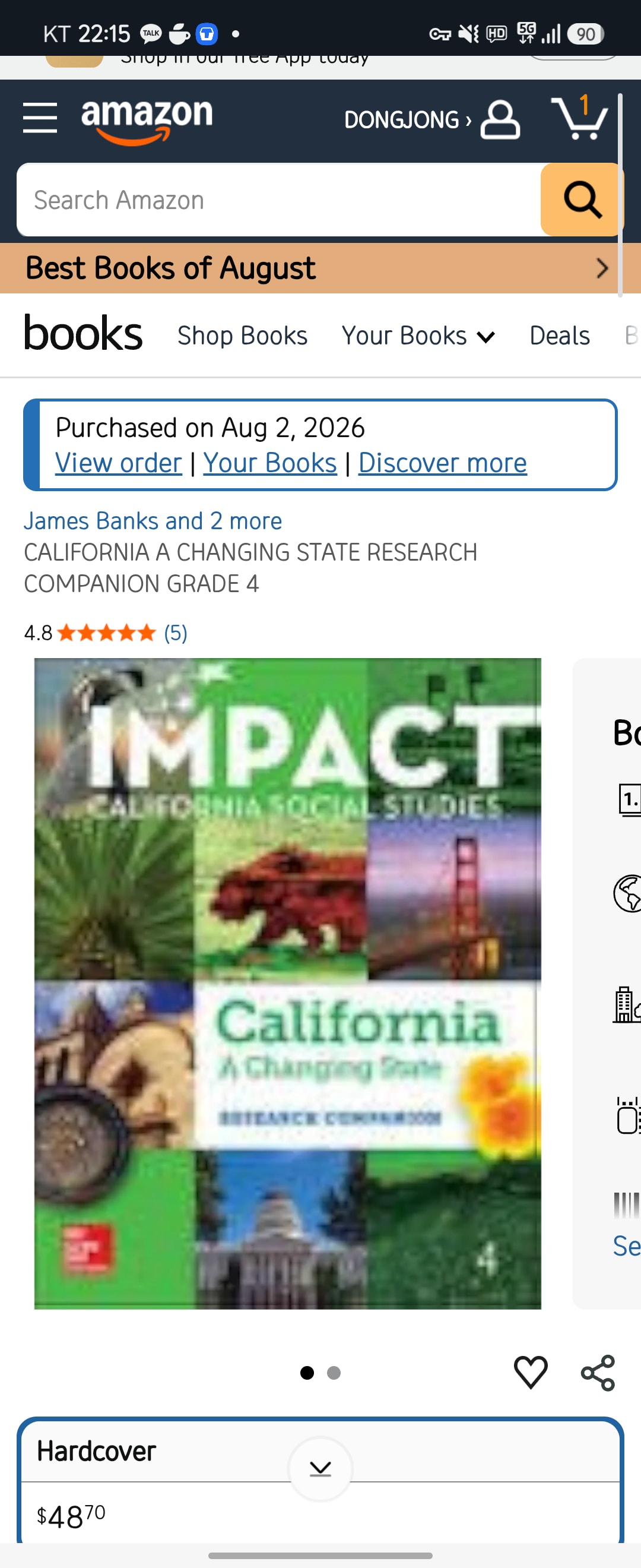 impact california grade 4