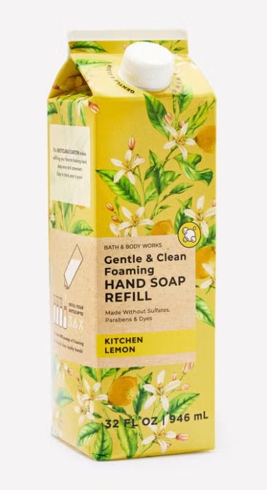 Kitchen Lemon Gentle and Clean Foaming Refill