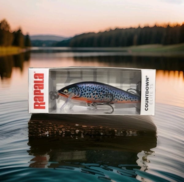 Rapala Countdown Elite CDE75 GDBLT Blue Trout (EXTREMELY RARE))