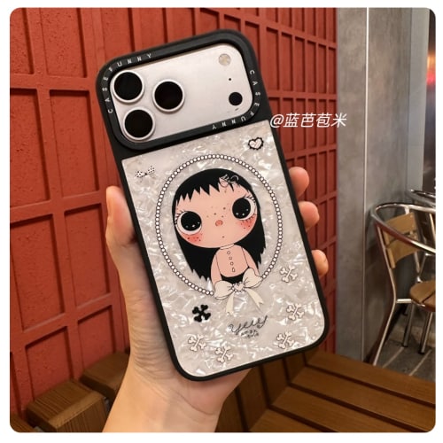 小玉白贝母磁吸MagSafe适用iPhone17 16 15 14 13promax手机壳防摔保护套