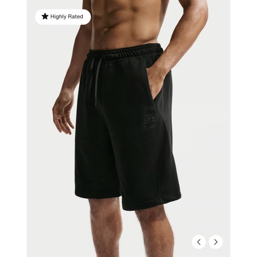 Nike N.A.C. Mens Dri-FIT Fleece Training Shorts