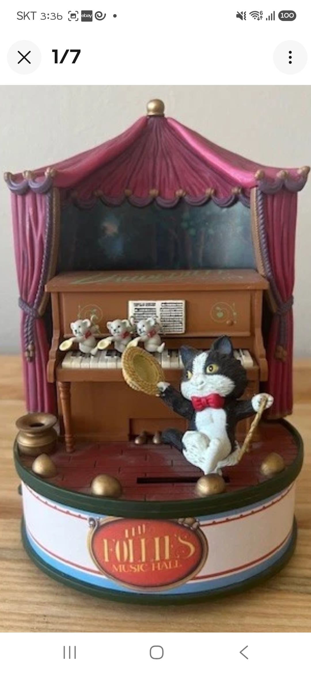 1988 enesco the follies music hall on stage vaudeville multi-action musical