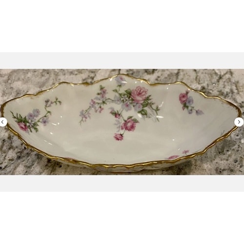 Used Porcelain Serving Dish