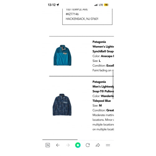 SYNCHILLA PULLOVER