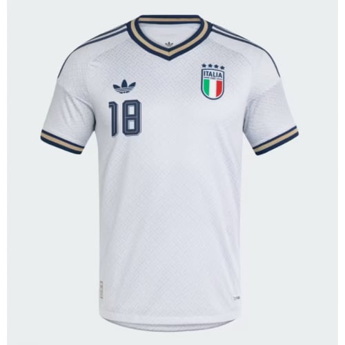 Italy 26 Away Authentic Barella Jersey