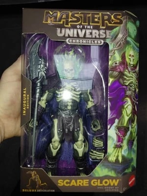Masters of the Universe Chronicles: SCARE GLOW Scareglow MOTU In hand Brand New