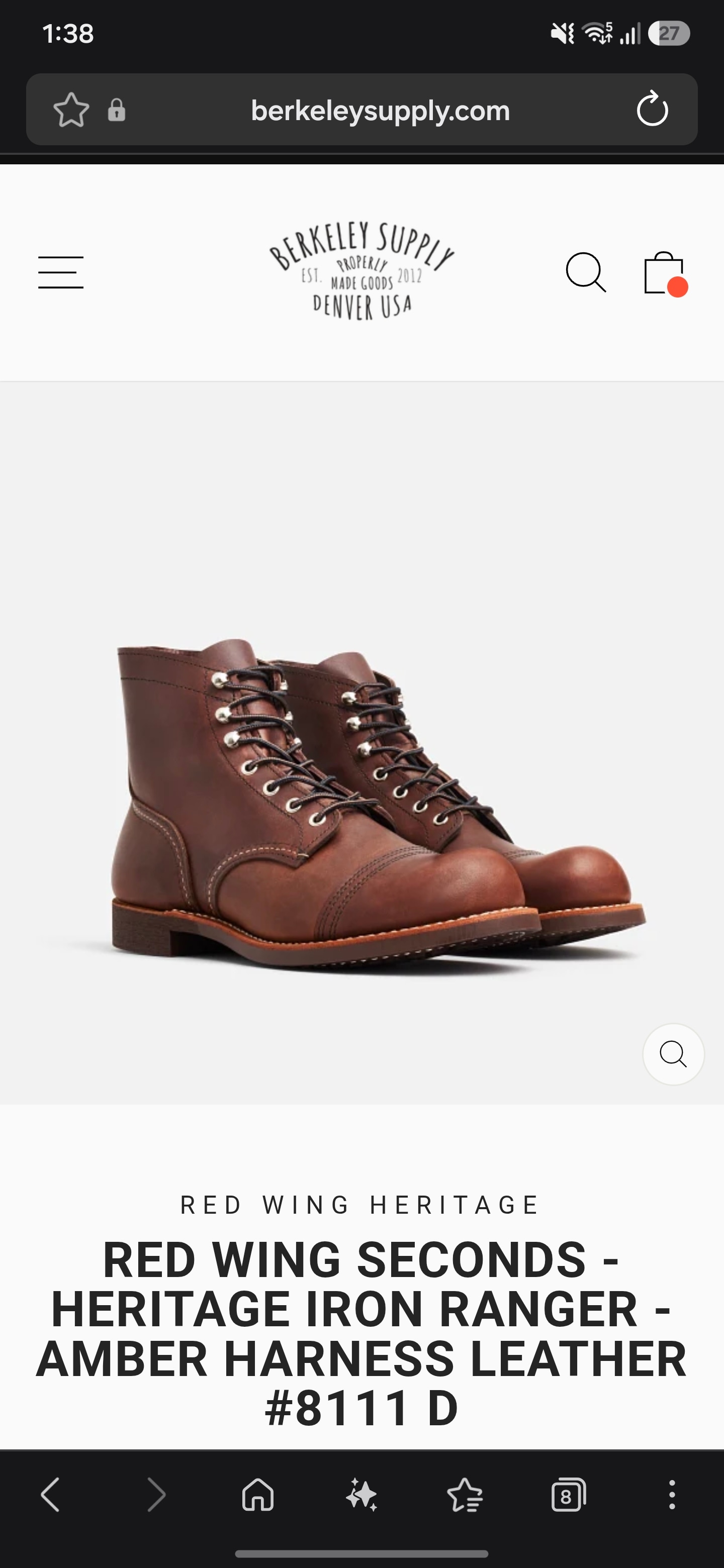 Redwing 8111