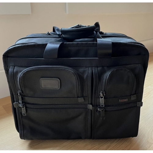 TUMI Alpha Rolling Wheel-a-way Carry-on