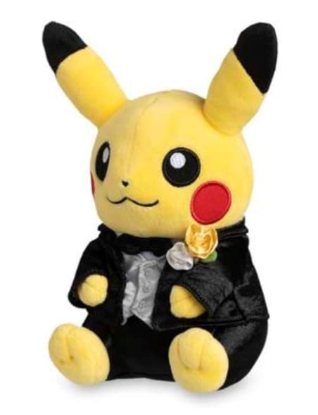 pikachu wedding tuxedo plush