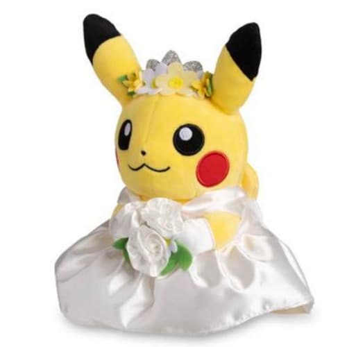 pikachu wedding dress plush