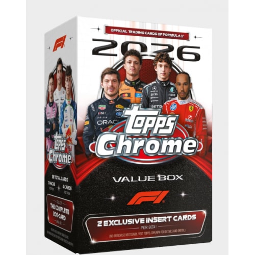 2026 Topps Chrome Formula 1® - Value Box