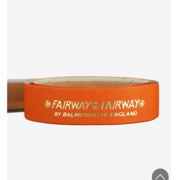 Fairway tennis leather grip