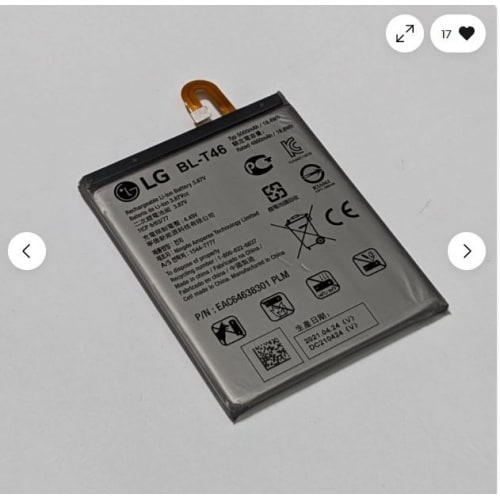 GENUINE LG V60 ThinQ 5G Battery 5000mAh - BL-T46 Good Quality - Local Seller