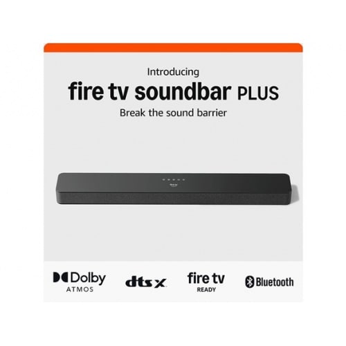 Amazon Fire TV Soundbar Plus (Newest Model)