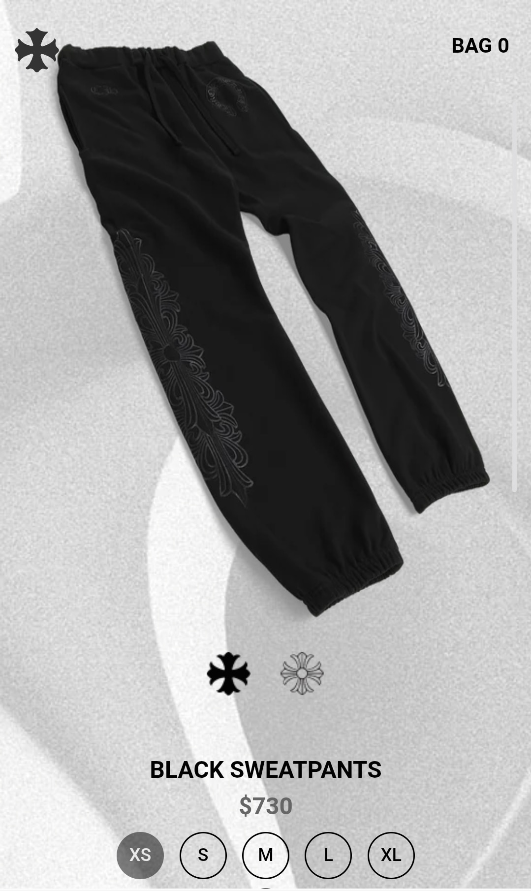 BLACK SWEATPANTS
