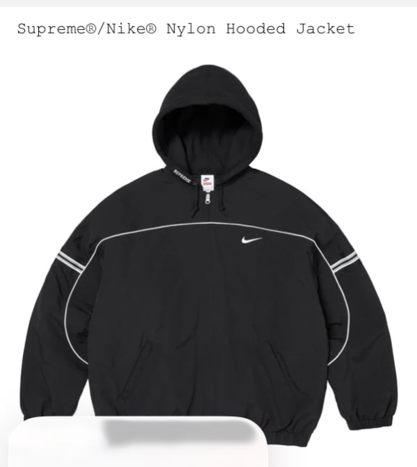 Supreme®/Nike® Nylon Hooded Jacket