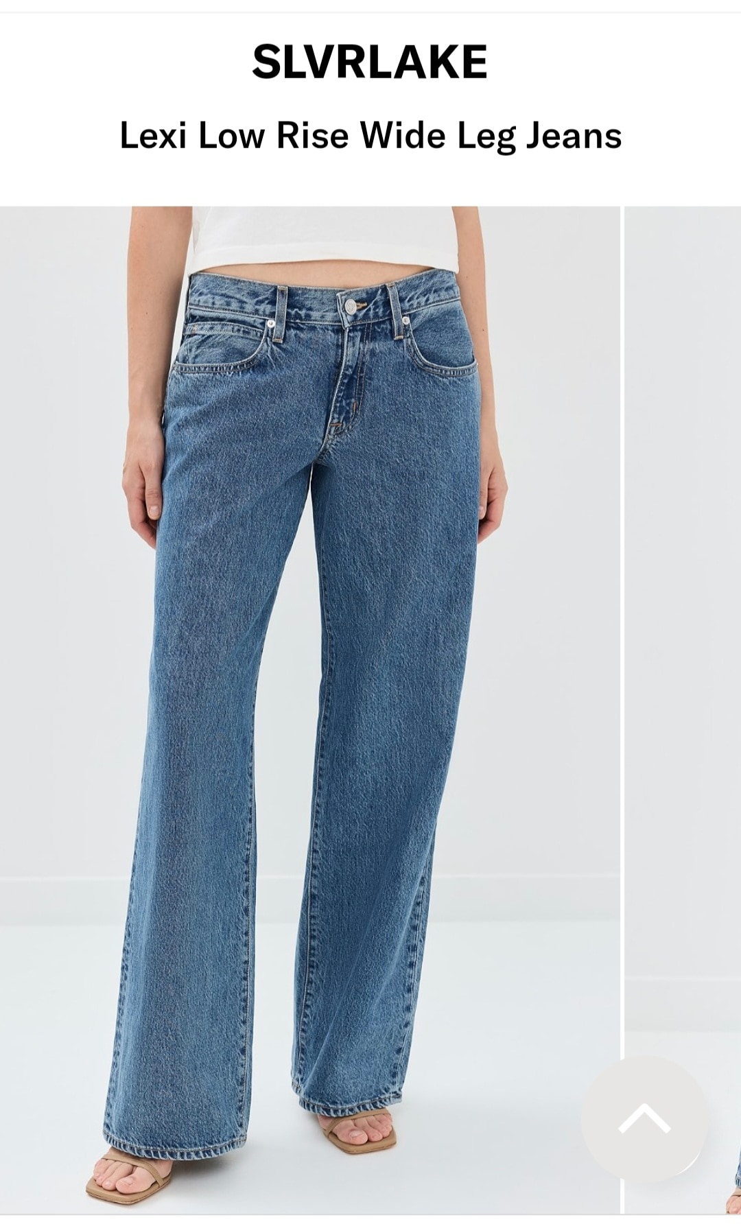 Lexi Low Rise Wide Leg Jeans