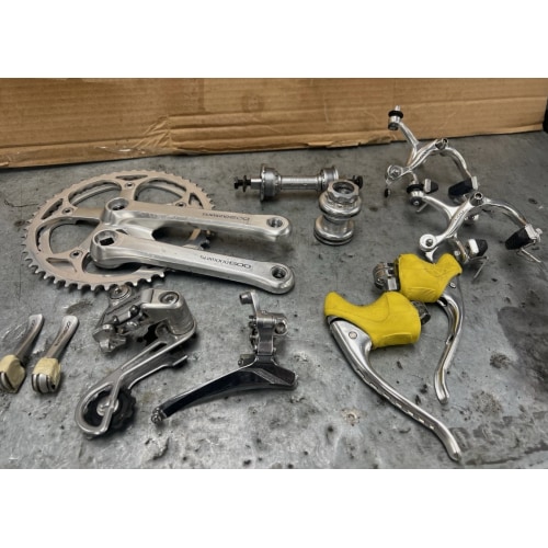 Vintage Shimano 600 Road Bike 6 Speed SIS Groupset - USED 6207
