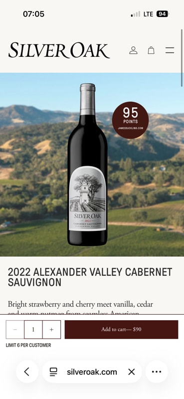 2022 ALEXANDER VALLEY CABERNET SAUVIGNON