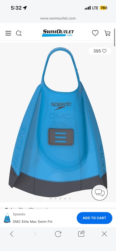 DMC Elite Max Swim Fin