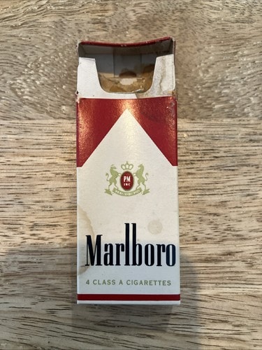 EMPTY Vietnam War Era MCI C-Ration 4 Pack Marlboro Red Military IssueEMPTY
