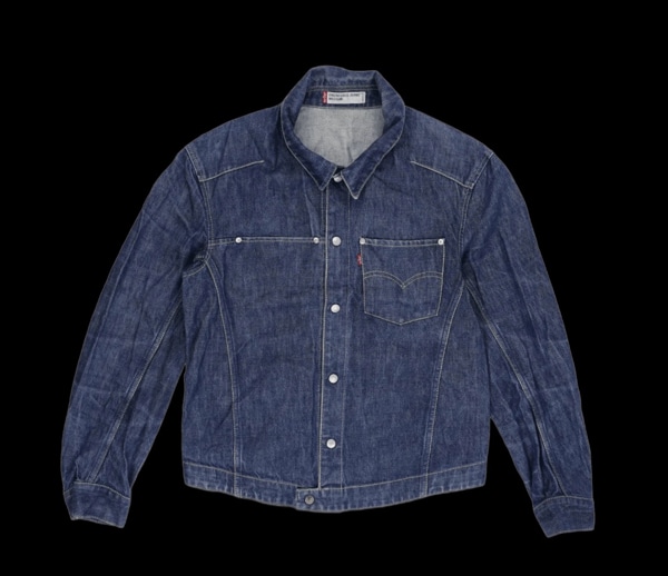 Levis Mens Blue Short Regular Denim Jacket Size Medium