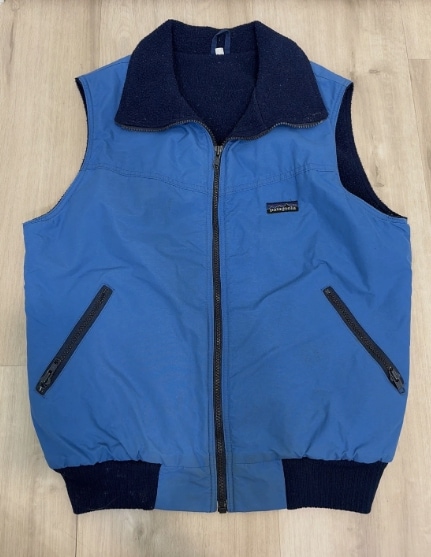Vintage 80s 90s Patagonia Shelled Synchilla Vest M Fleece Lined