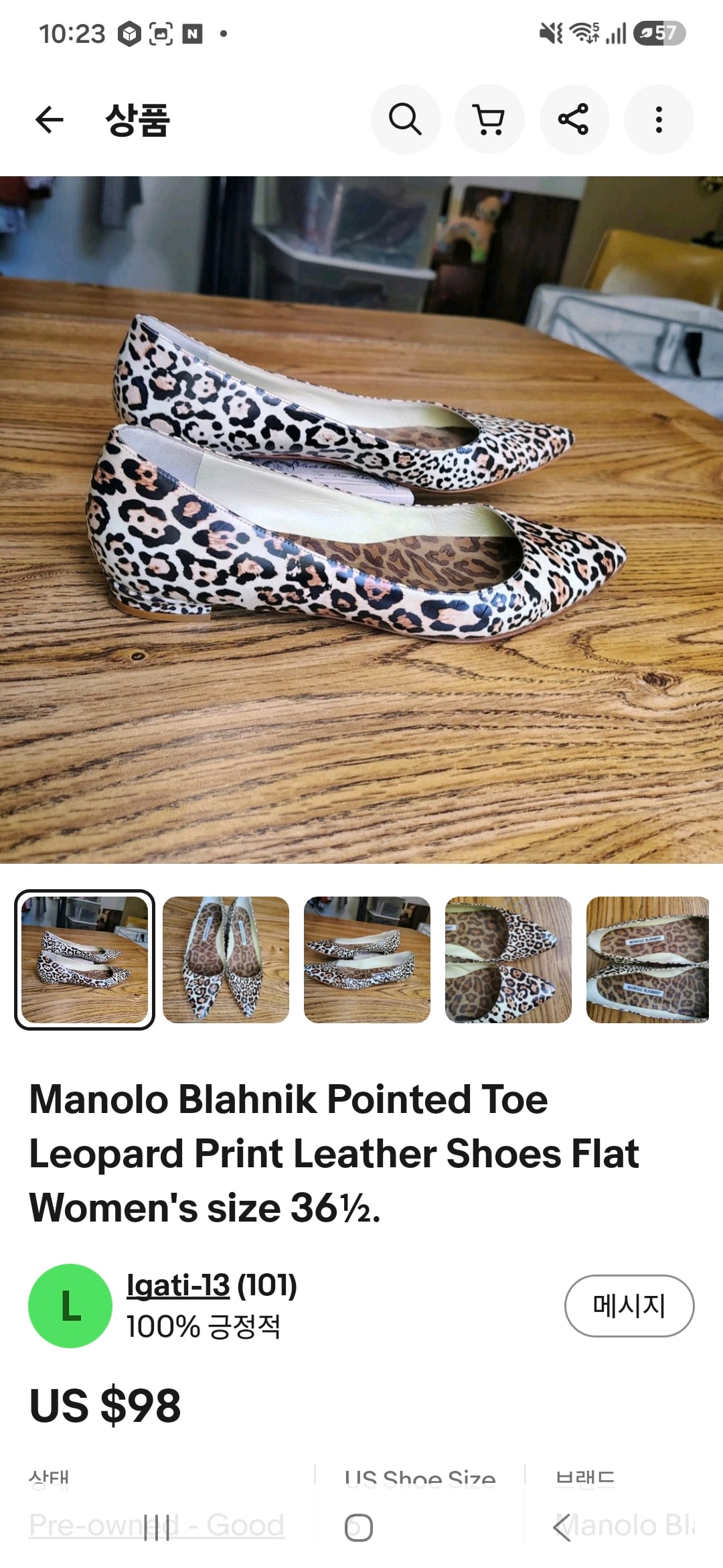 Leopard shoes