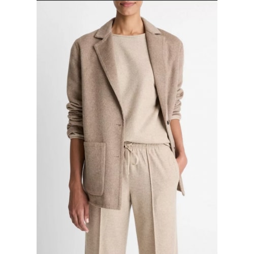Double-Face Wool and Cashmere-Blend Blazer