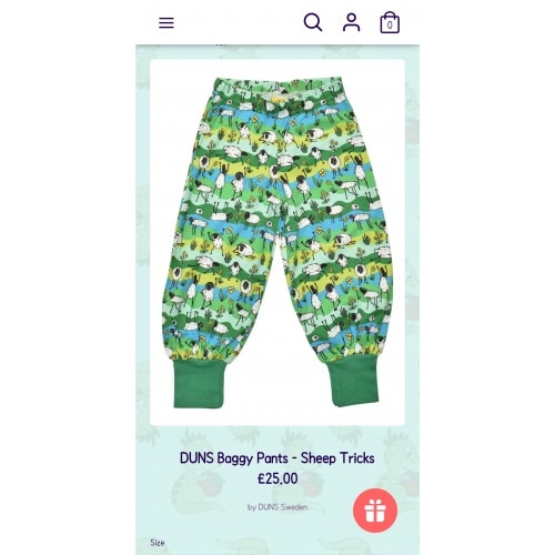 DUNS Baggy Pants - Sheep Tricks