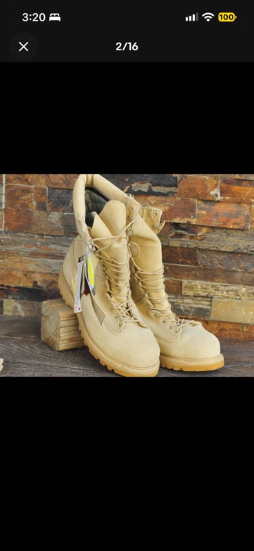 Matterhorn 2494 Gor-Tex Waterproof Insulated Safety Toe Boots Tan Mens 9M NEW