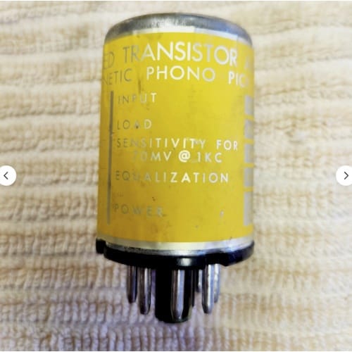 Equalized Transistor Amplifier model 1579C