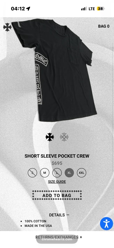SHORT SLEEVE POCKET CREW