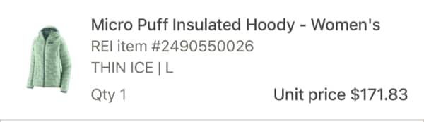 Micro Puff Insulated Hoody - Womens