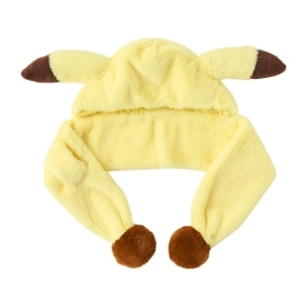 フード付きマフラー ピカチュウ フード付きマフラー ピカチュウ Hooded Scarf Pikachu